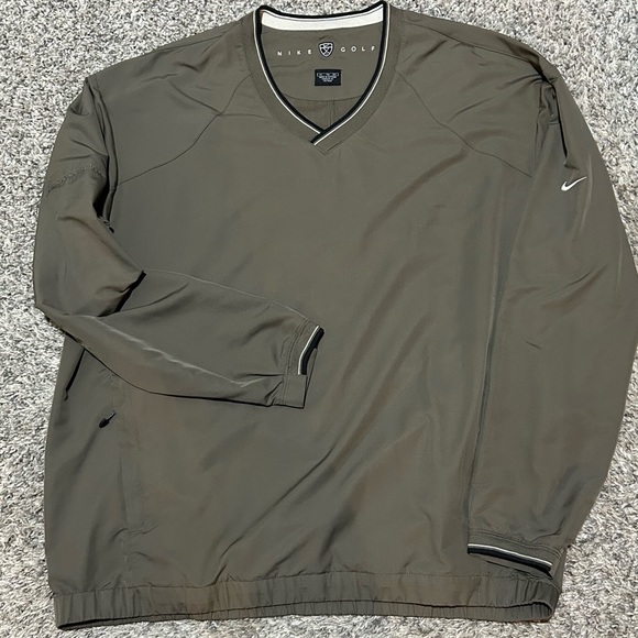 Nike Jackets & Coats Vintage Nike Golf Pullover Windbreaker Jacket Olive Green Xl Poshmark